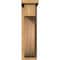 Ekena Millwork Del Monte Smooth Corbel w/Backplate, Western Red Cedar, 5 1/2"W x 12"D x 20"H COR06X12X20DEL01SWR - alternate 3